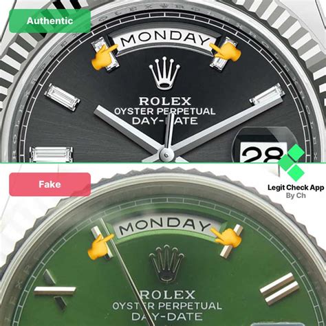 rolex day date authentication